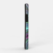 Farbenfrohe Big Blume Abstrakte Trippy Fraktal Art Case-Mate iPhone Hülle (Hinten/Rechts)