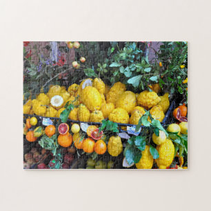 Farbenfrohe Bilder Amalfi Lemons Puzzle