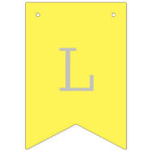 Farbenfrohe Bilder auf benutzerdefinierter Ebene Wimpelkette (Dritte Fahne)