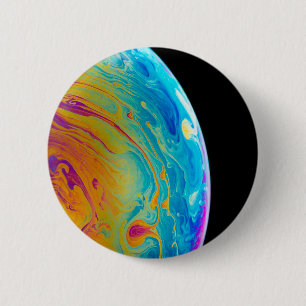 Farbenfrohe Bilder Cooler Mondbilder kreativer Mon Button