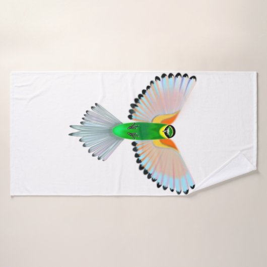 Farbenfrohe Bird Bath Handtücher (Badehandtuch)