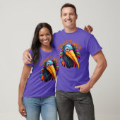 Farbenfrohe Bird Lover Art Vibrant Bird Inspiratio T-Shirt (Unisex)