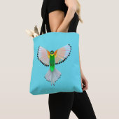 Farbenfrohe Bird Toop Bag Tasche (Von Nahem)