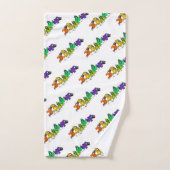 Farbenfrohe Birds Badehandtücher Badhandtuch Set (Handtuch)