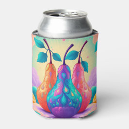 Farbenfrohe Birne Dosenkühler