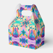 Farbenfrohe Birne Geschenkschachtel (Rückseite)