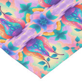 Farbenfrohe Birne Kurzer Tischläufer (Ecke)