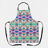 Farbenfrohe Birne Schürze (Vorderseite)