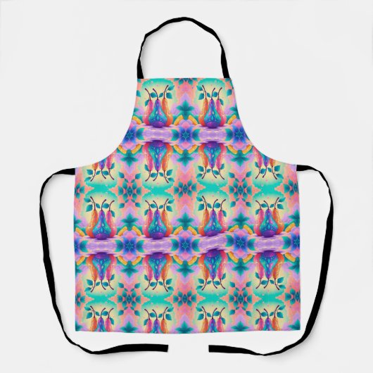 Farbenfrohe Birne Schürze (Vorderseite)