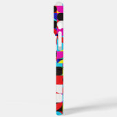 Farbenfrohe Bitcoin (Vibrant HD) Case-Mate iPhone Hülle (Rückseite / Links)