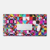 Farbenfrohe Bitcoin (Vibrant HD) Schreibtischunterlage (Tastatur & Maus)