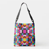 Farbenfrohe Bitcoin (Vibrant HD) Tragetaschen Mit Langen Trägern (Rückseite)