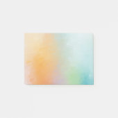 Farbenfrohe Blank Elegant Template Beruflich Post-it Klebezettel (Vorderseite)