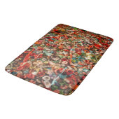 Farbenfrohe Blase Badematte (Schrägansicht)