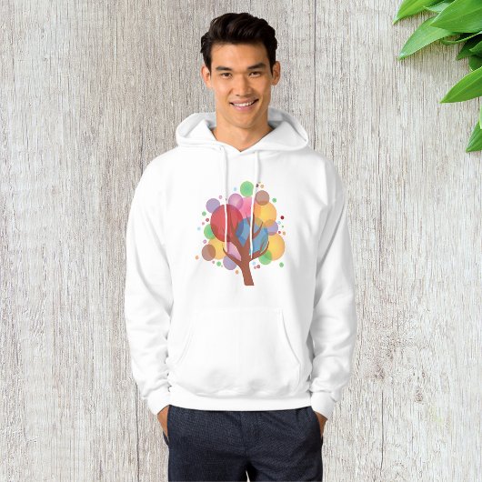 Farbenfrohe Blase Hoodie