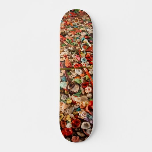 Farbenfrohe Blase Skateboard (Vorne)