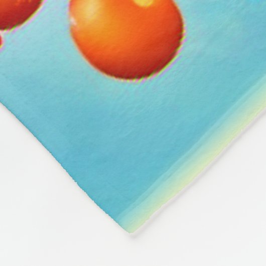 Farbenfrohe Blasen-Explosion Fleecedecke (Ecke)