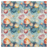 Farbenfrohe Blasen Stoff (Muster)