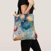 Farbenfrohe Blasen Tasche (Von Nahem)