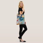 Farbenfrohe Blasen Tasche (Am Model)