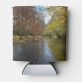 Farbenfrohe Blätter fallen Reflektionen über den H Dosenkühler (Vorderseite)