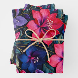 Farbenfrohe Blätter für die Blumenzähne