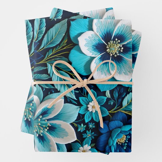 Farbenfrohe Blätter für die Blumenzähne