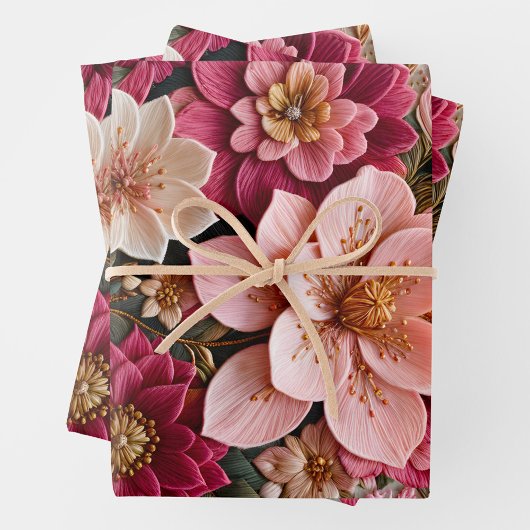 Farbenfrohe Blätter für die Blumenzähne