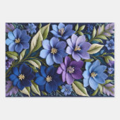 Farbenfrohe Blätter für die Blumenzähne (Vorderseite 2)