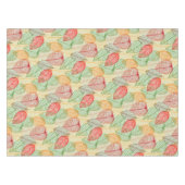 Farbenfrohe Blätter in modernem Design Tischdecke (Vorderseite (Horizontal))