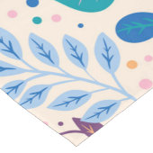 Farbenfrohe Blätter Moderne Folientypen Großer Tischläufer (Ecke)