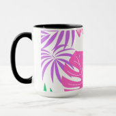 Farbenfrohe Blätter Schöne Natur Tasse (Links)