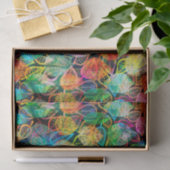 Farbenfrohe Blätter Seidenpapier (Geschenk)