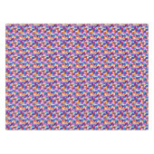 Farbenfrohe Blätter Tischdecke (Vorderseite (Horizontal))