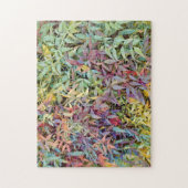 Farbenfrohe Blätter Tree Leaf Naturepuzzle Puzzle (Vertikal)