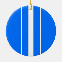 Farbenfrohe, blau-senkrechte Streifen