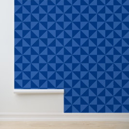 Farbenfrohe blaue moderne geometrische FARBE Tapete