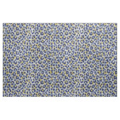 Farbenfrohe, blaugelbe Bettdecke Stoff (Fat Quarter (45,7 x 55,9 cm))