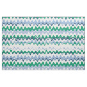Farbenfrohe, blaugrüne abstrakte Wellenmuster Stoff (Fat Quarter (45,7 x 55,9 cm))