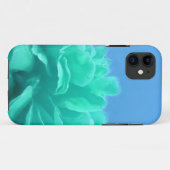 Farbenfrohe blaugrüne Blüte Case-Mate iPhone Hülle (Rückseite (Horizontal))