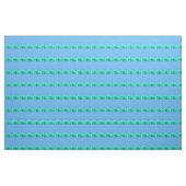 Farbenfrohe blaugrüne Blüte Stoff (Yard (91,4 cm))