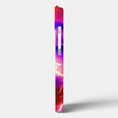 Farbenfrohe Blitze Eins Case-Mate iPhone Hülle (Rückseite / Links)