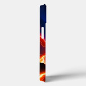 Farbenfrohe Blitze Eins Case-Mate iPhone Hülle (Rückseite / Rechts)