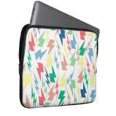 Farbenfrohe Blitze Y2K Indie Moderne Laptopschutzhülle (Vorne Rechts)