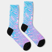 Farbenfrohe Blobs Socken (Rechts)