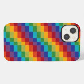Farbenfrohe Blöcke iPhone Hülle (Rückseite (Horizontal))