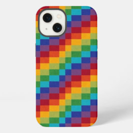 Farbenfrohe Blöcke iPhone 13 Hülle
