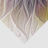 Farbenfrohe Blume, Abstrakt modernes Fraktal Seidenpapier (Detail)