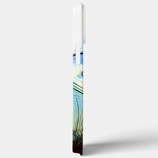 Farbenfrohe Blume Abstrakt Signatur Case-Mate iPhone Hülle (Rückseite / Rechts)