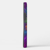 Farbenfrohe Blume Abstraktes Fraktal Case-Mate iPhone Hülle (Rückseite / Rechts)